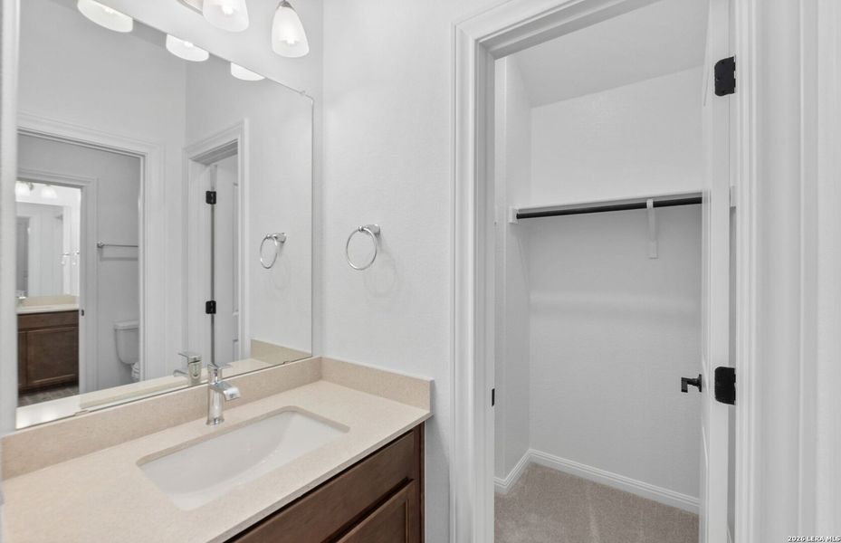 Furnished interior view inside a new home in Davis Ranch, San Antonio (Image 7).