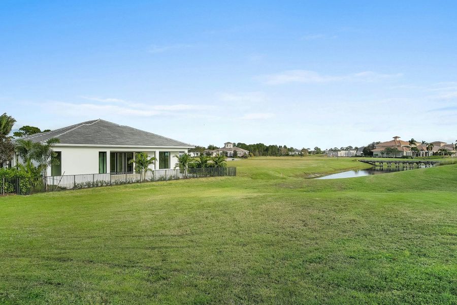 2D floor plan layout for the Alessia by GHO Homes in Tesoro Club, Port St. Lucie, FL (Image 39).