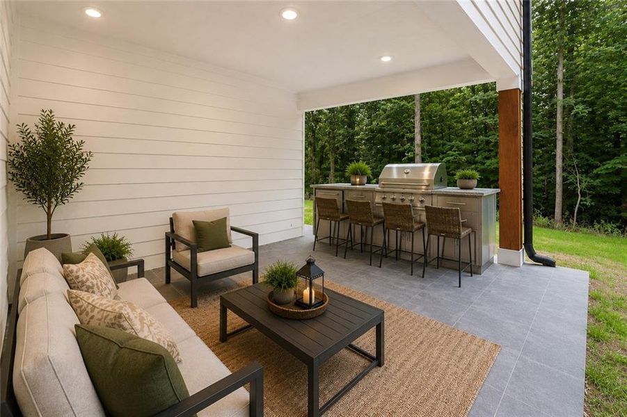 Exterior details and patio area of a home in , Clermont (Image 36). Exterior details and patio area of a home in , Clermont (Image 36).