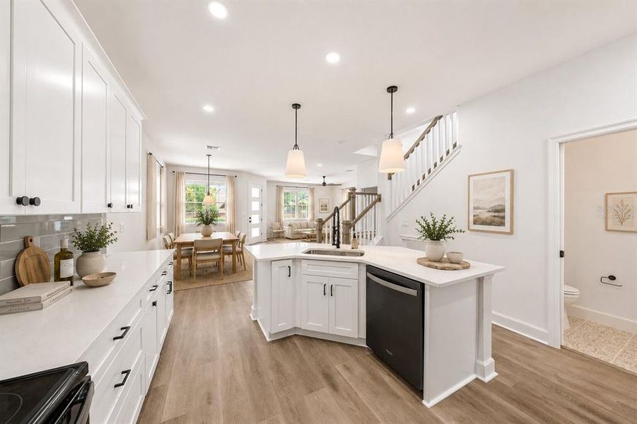 Furnished interior view inside a new home in , Eustis (Image 12).