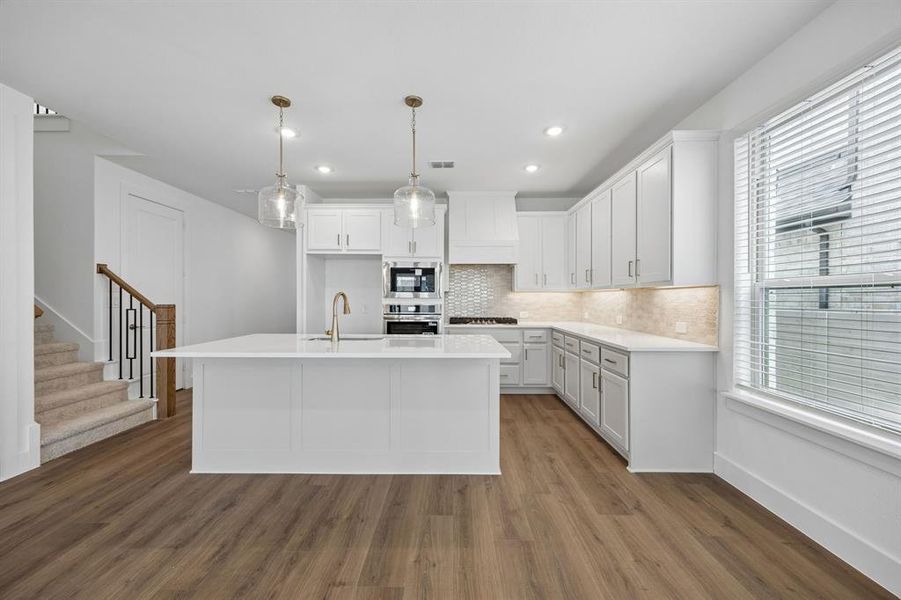 Furnished interior view inside a new home in , McKinney (Image 5).
