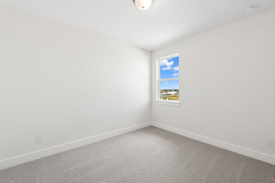 Spacious, unfurnished interior of a new home in Blackhawk, Pflugerville (Image 38).