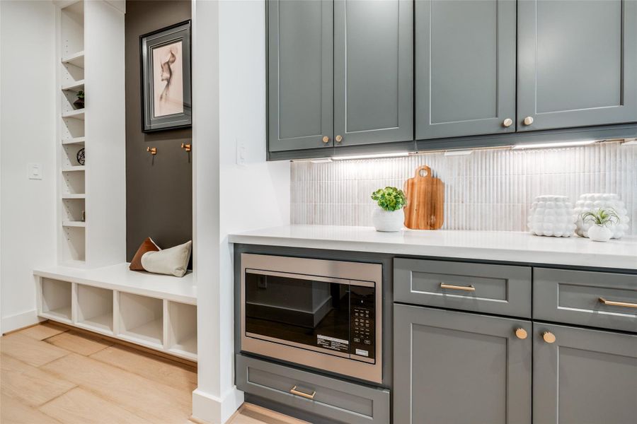 Furnished interior view inside a new home in , Houston (Image 39).