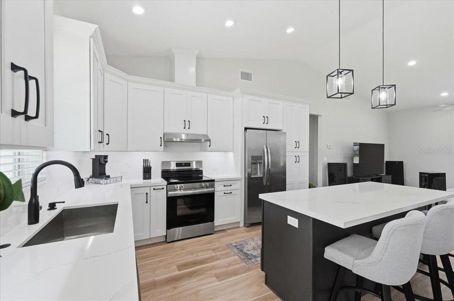 Furnished interior view inside a new home in , Sebring (Image 13).