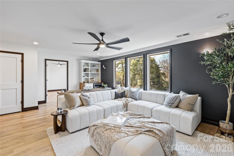 Furnished interior view inside a new home in , Charlotte (Image 28). Furnished interior view inside a new home in , Charlotte (Image 28).