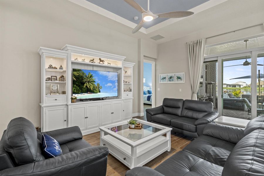 Furnished interior view inside a new home in , Port St. Lucie (Image 26).