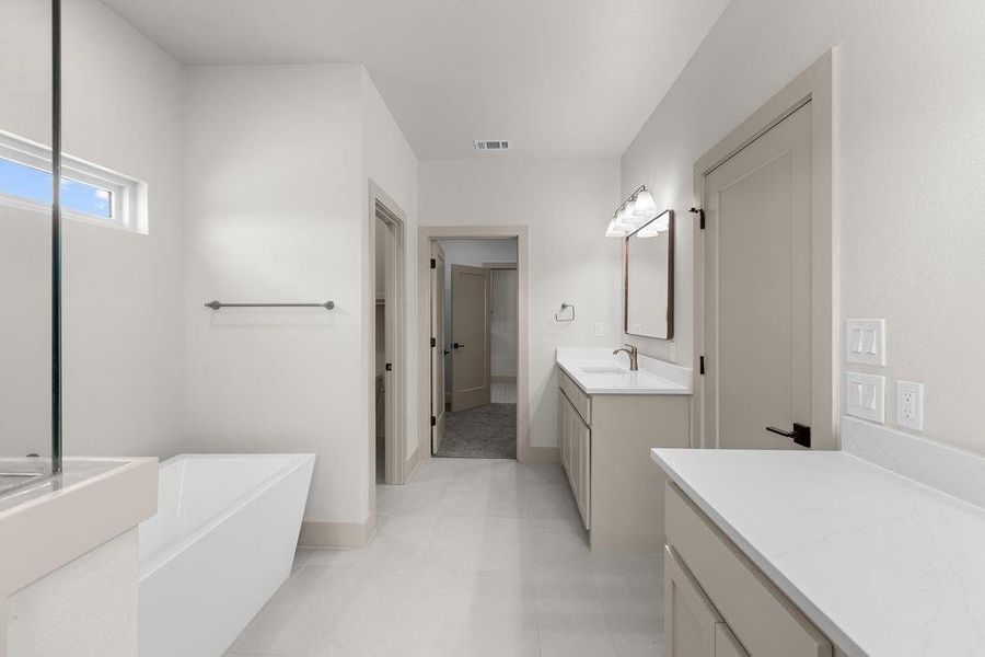 Furnished interior view inside a new home in , Whitesboro (Image 3).