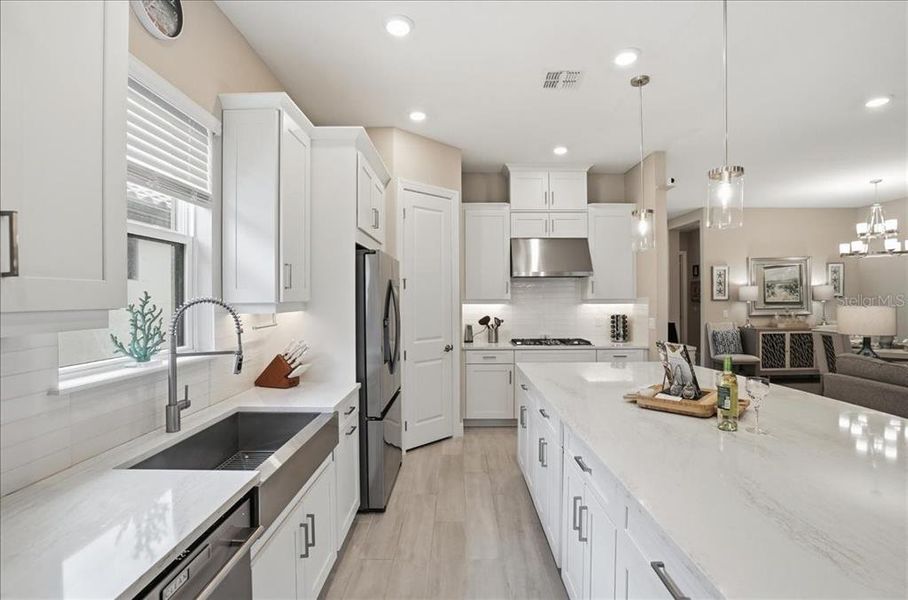 Furnished interior view inside a new home in Esplanade at Artisan Lakes, Palmetto (Image 14).