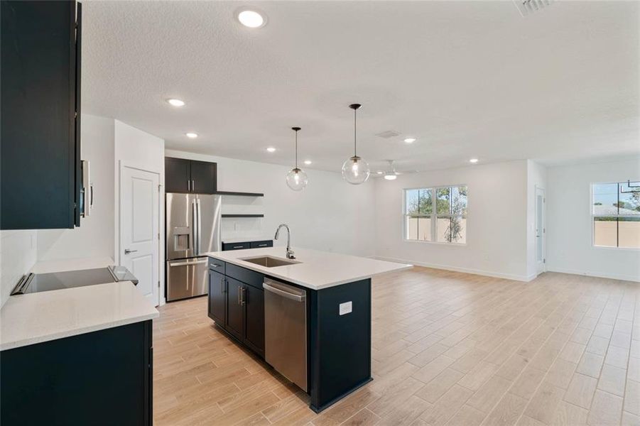 Furnished interior view inside a new home in Aspire at Canter Creek, Davenport (Image 18).