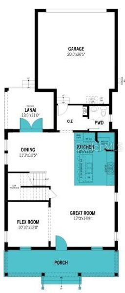 2D floor plan layout of this home in Celebration, Celebration, FL (Image 5). 2D floor plan layout of this home in Celebration, Celebration, FL (Image 5).