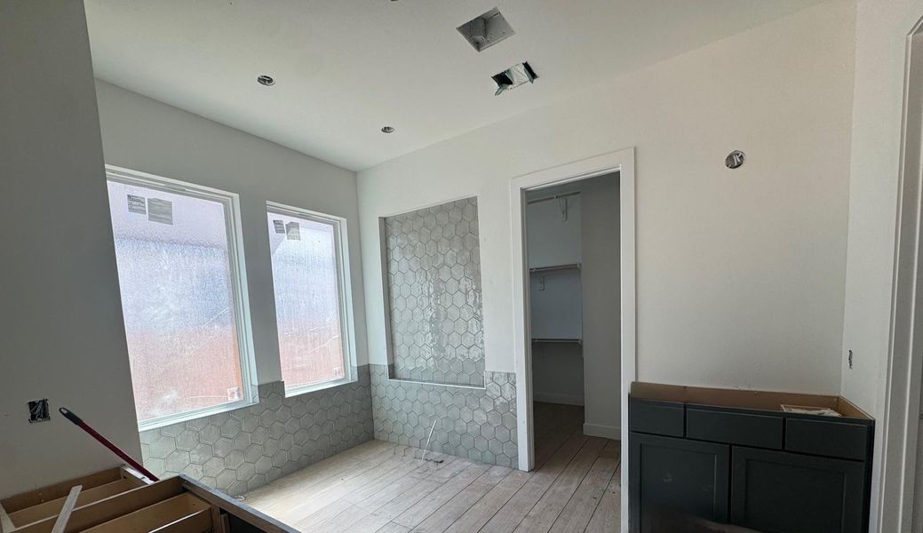 In-progress construction of a new home in Evergreen, Conroe, TX (Image 30).