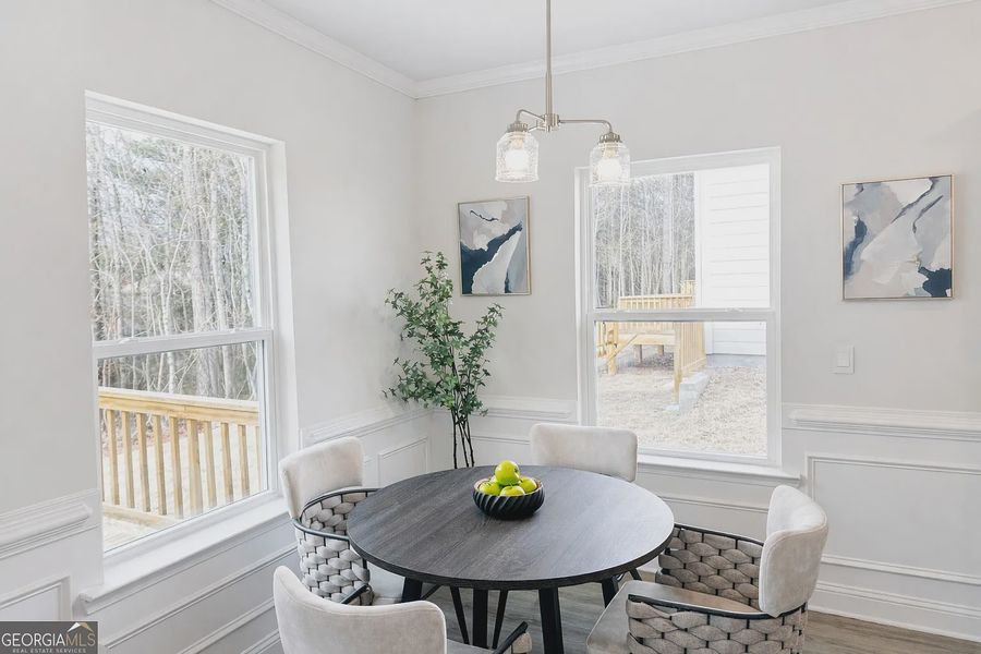 Furnished interior view inside a new home in Canterbury Villas, Carrollton (Image 8).