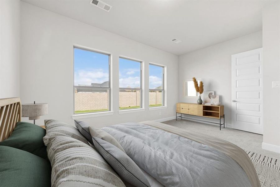 Furnished interior view inside a new home in Myrtle Creek, Waxahachie (Image 14).