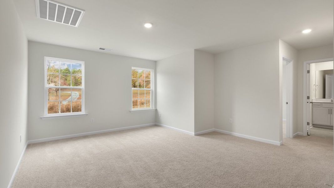 Spacious, unfurnished interior of a new home in Bryson Park, Lexington (Image 15). Spacious, unfurnished interior of a new home in Bryson Park, Lexington (Image 15).
