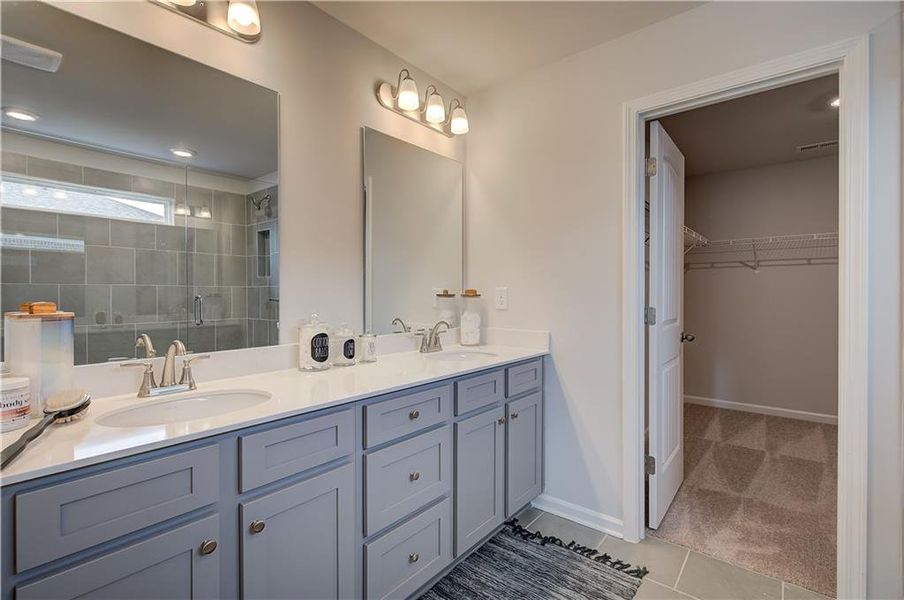 Furnished interior view inside a new home in Burchwood, Stockbridge (Image 19).