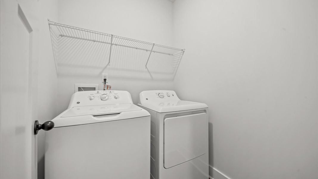 Furnished interior view inside a new home in Aspen Ridge, Lyman (Image 6).