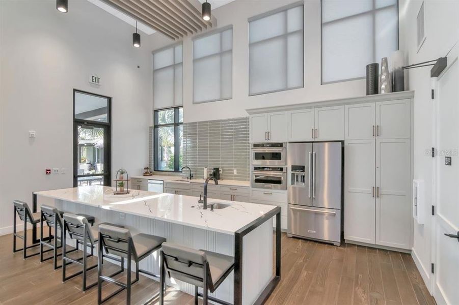 Furnished interior view inside a new home in River's Edge, Wesley Chapel (Image 41).