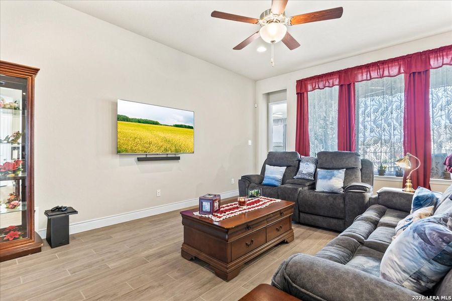 Furnished interior view inside a new home in , Bulverde (Image 15).