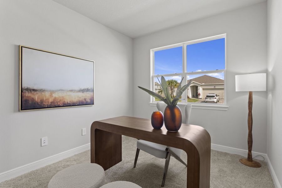 Furnished interior view inside a new home in Windwater, Parrish (Image 9).