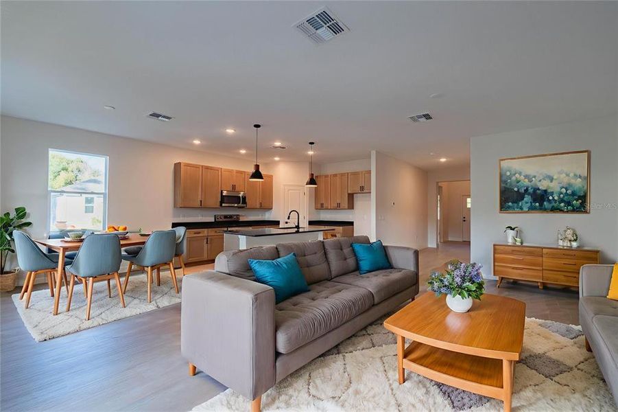 Furnished interior view inside a new home in , Tavares (Image 15).