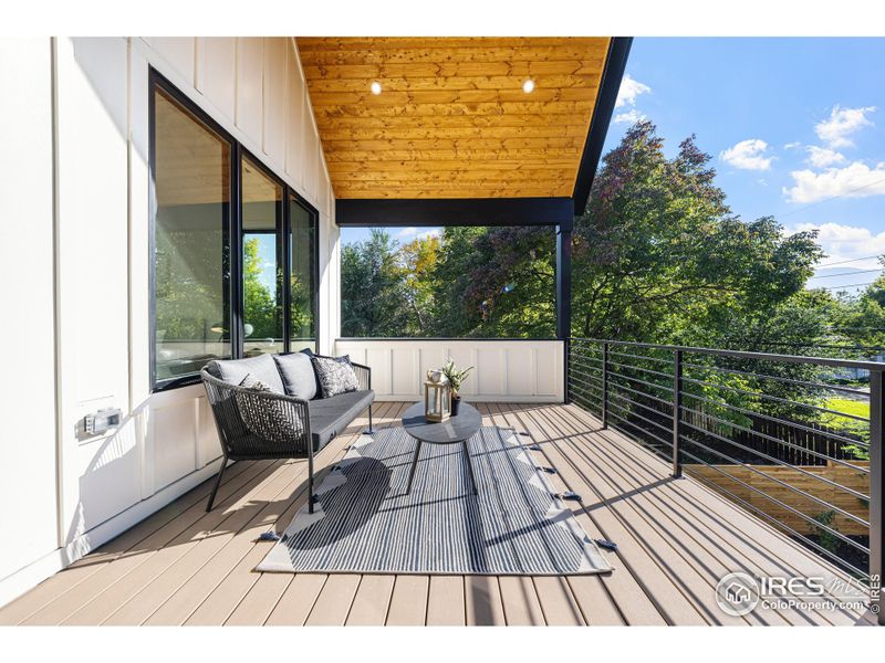 Exterior details and patio area of a home in , Boulder (Image 1). Exterior details and patio area of a home in , Boulder (Image 1).