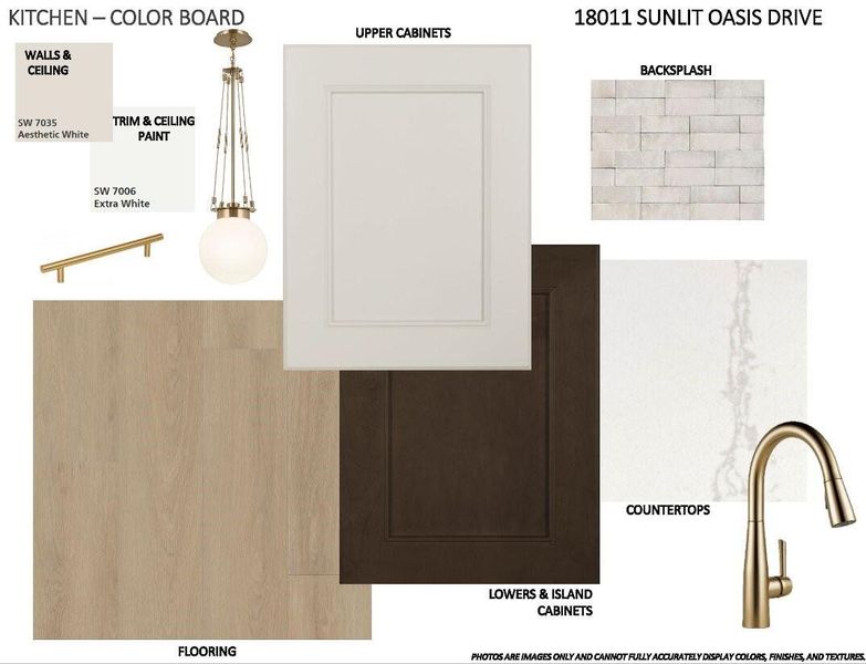 Sample of building materials used in homes in Midline, Katy (Image 5).