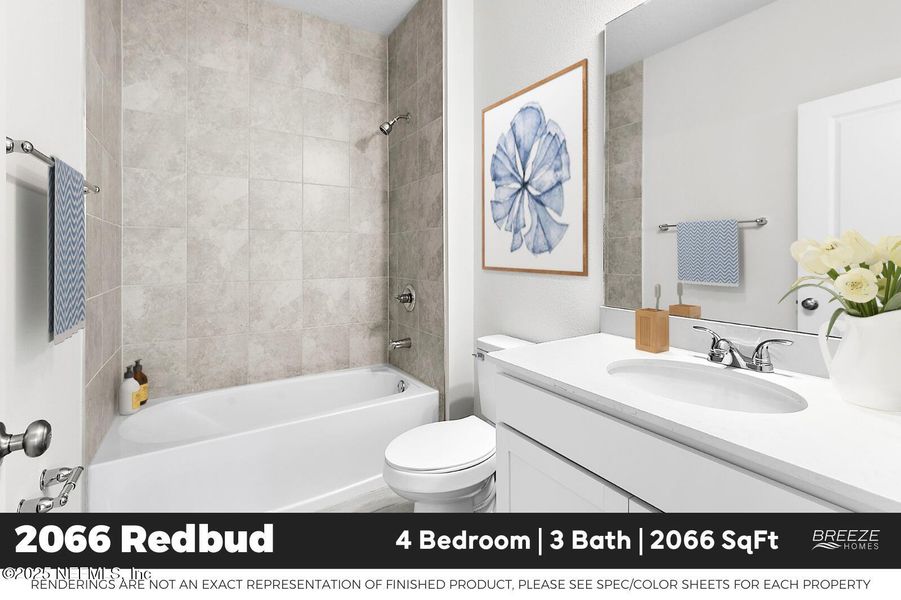 Furnished interior view inside a new home in Saddle Oaks, Jacksonville (Image 11). Furnished interior view inside a new home in Saddle Oaks, Jacksonville (Image 11).