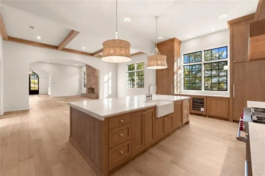 Furnished interior view inside a new home in , Alpharetta (Image 8).