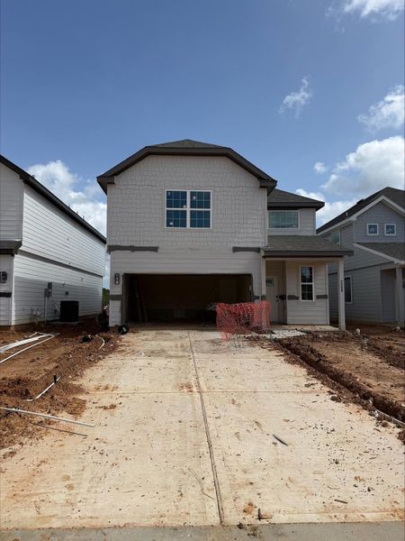 In-progress construction of a new home in River's Edge, Conroe, TX (Image 29). In-progress construction of a new home in River's Edge, Conroe, TX (Image 29).