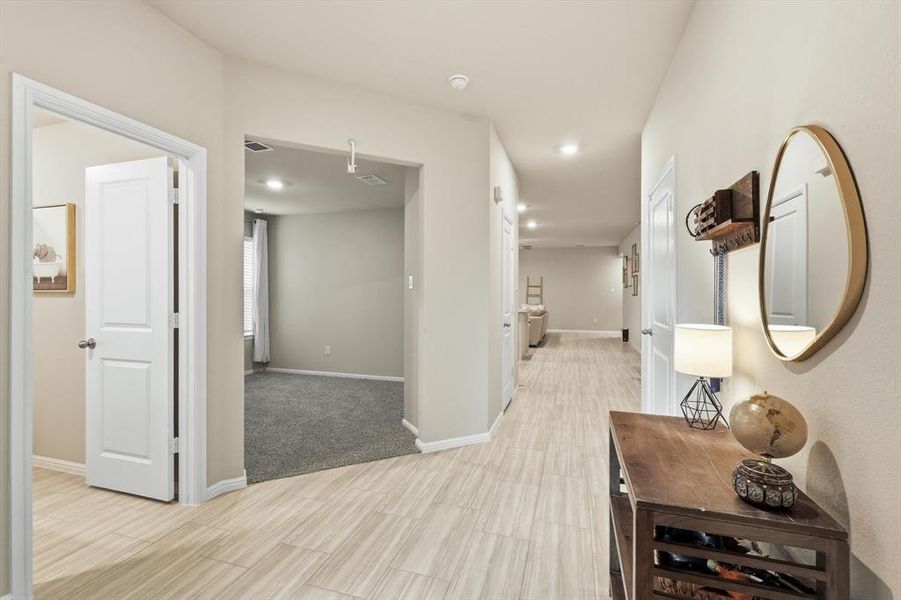 Furnished interior view inside a new home in Hickory Grove, Denton (Image 26).