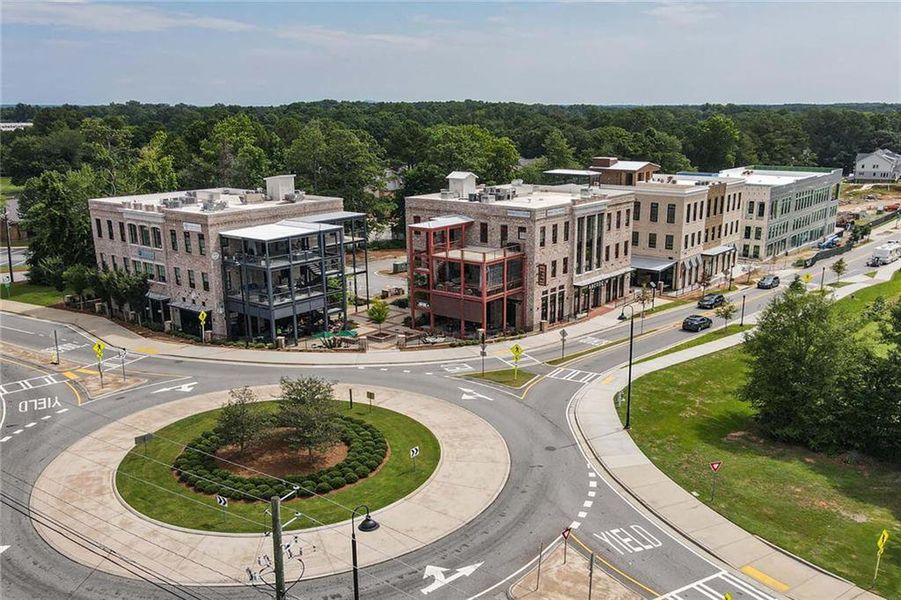 Front exterior of a new home in , Milton, GA, highlighting curb appeal (Image 11).