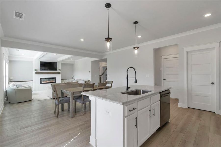 Furnished interior view inside a new home in , Gainesville (Image 15).