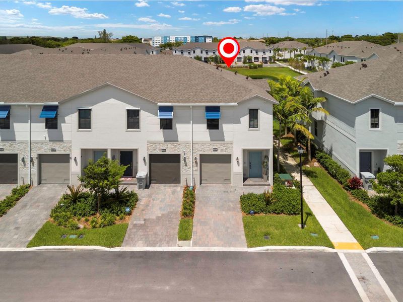 Front exterior of a new home in , Pompano Beach, FL, highlighting curb appeal (Image 23). Front exterior of a new home in , Pompano Beach, FL, highlighting curb appeal (Image 23).