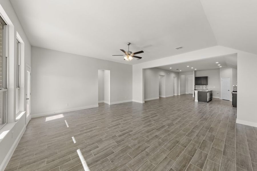 Representative exterior photo of a completed home built from the Kingston by Impression Homes in Arcadia Trails, Balch Springs, TX (Image 16).