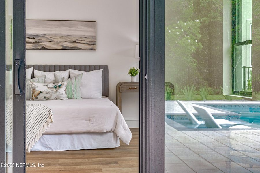 Close-up of interior finishes inside a home in , St. Augustine (Image 24).