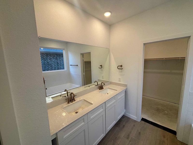 Primary Bathroom featuring the Serene Collection