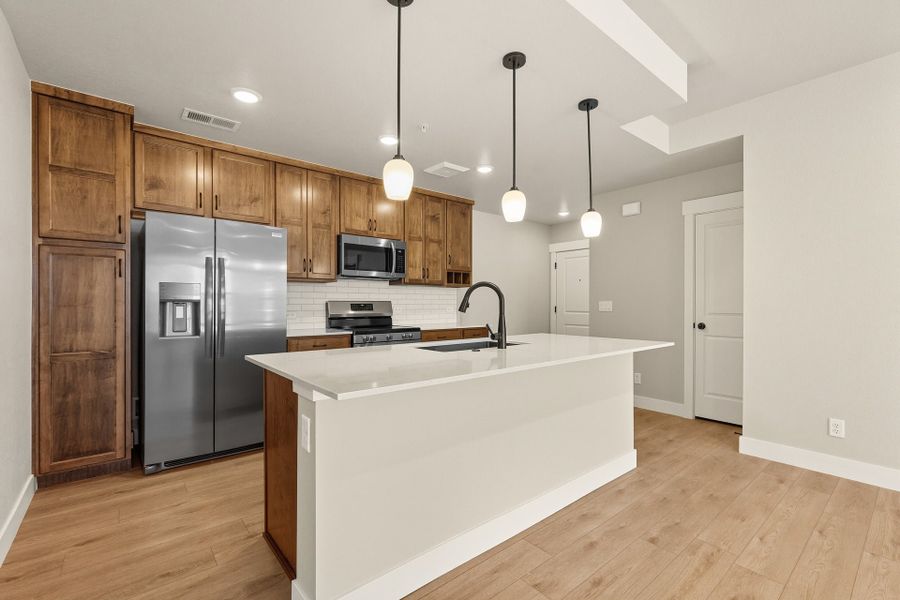 Furnished interior view inside a new home in The Lakes at Centerra, Loveland (Image 4).