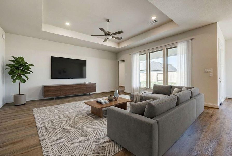 Furnished interior view inside a new home in , Sealy (Image 32).