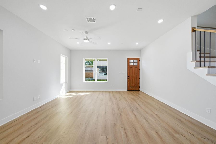 Spacious, unfurnished interior of a new home in , Houston (Image 18). Spacious, unfurnished interior of a new home in , Houston (Image 18).