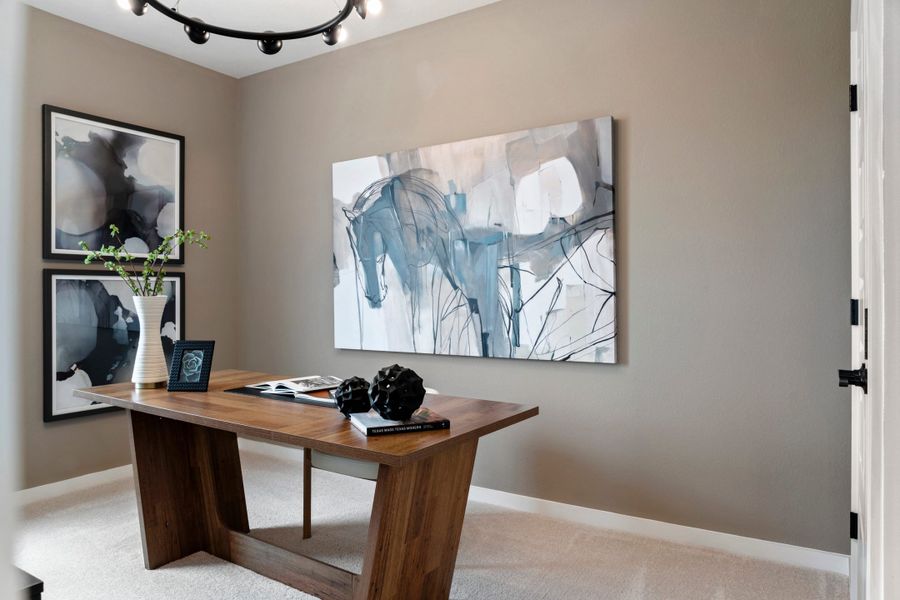 Image 37 representing the Bryant by Tri Pointe Homes in Park Central, Georgetown, TX.