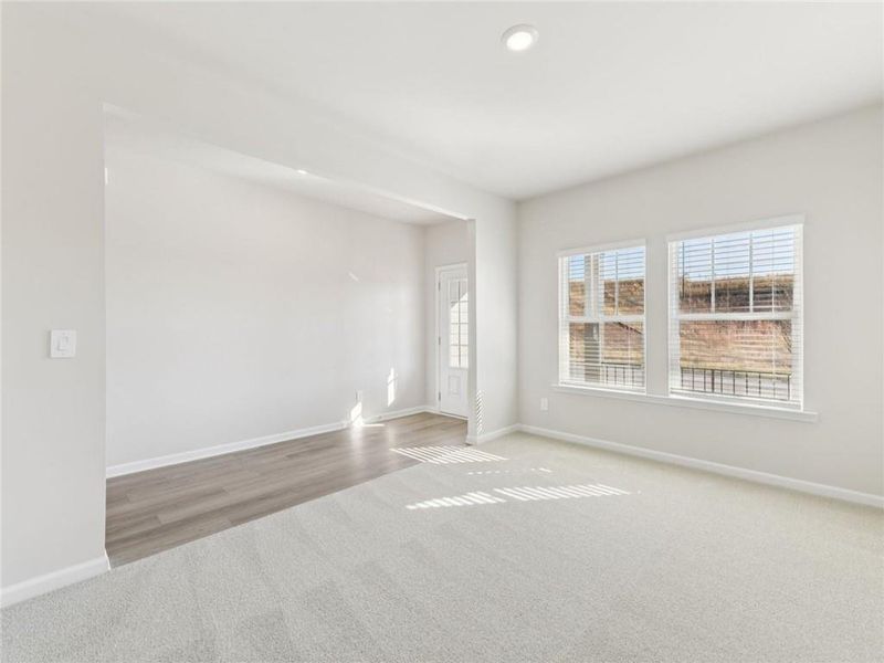 Spacious, unfurnished interior of a new home in Preserve at Mountain Creek, Pendergrass (Image 11).