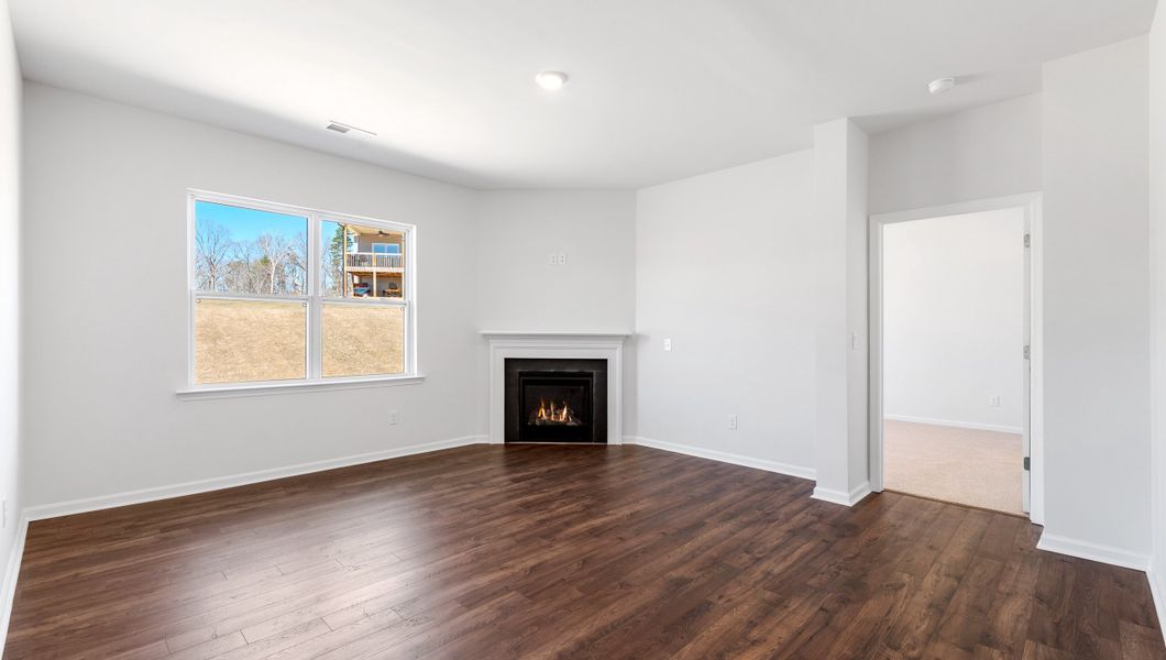 Spacious, unfurnished interior of a new home in Durbin Meadows Traditions, Fountain Inn (Image 22). Spacious, unfurnished interior of a new home in Durbin Meadows Traditions, Fountain Inn (Image 22).