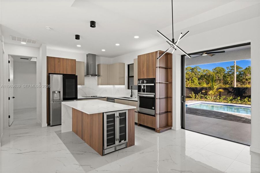 Furnished interior view inside a new home in , Cape Coral (Image 15).