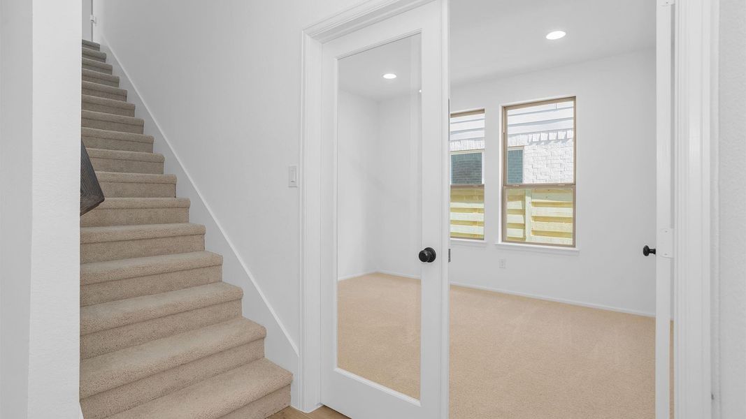 Spacious, unfurnished interior of a new home in Austin Point, Richmond (Image 7).