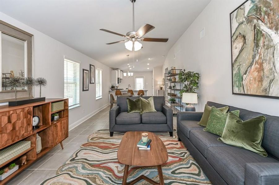 Furnished interior view inside a new home in Parkbrook, Panama City (Image 4).