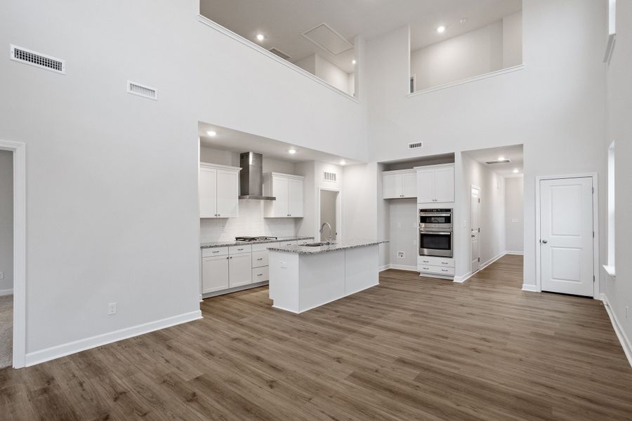 Furnished interior view inside a new home in Ovation at Sweetbrier, Durham (Image 7).