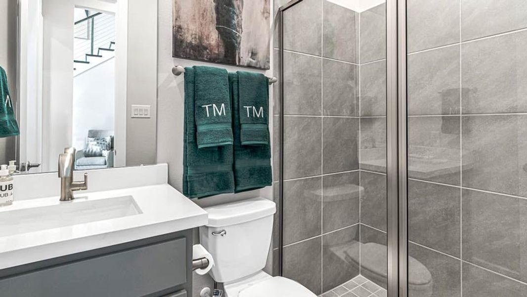 Representative furnished interior of a home built from the Regatta by Taylor Morrison in Avalon at Friendswood, Friendswood (Image 6).