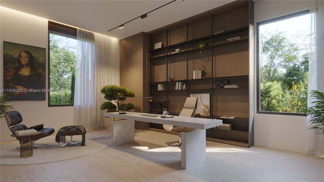 Furnished interior view inside a new home in , Pinecrest (Image 5).