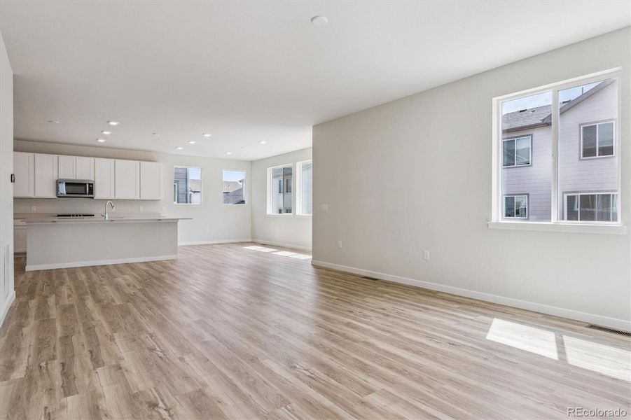 Spacious, unfurnished interior of a new home in Floret Collection at Parkdale Commons, Lafayette (Image 26). Spacious, unfurnished interior of a new home in Floret Collection at Parkdale Commons, Lafayette (Image 26).