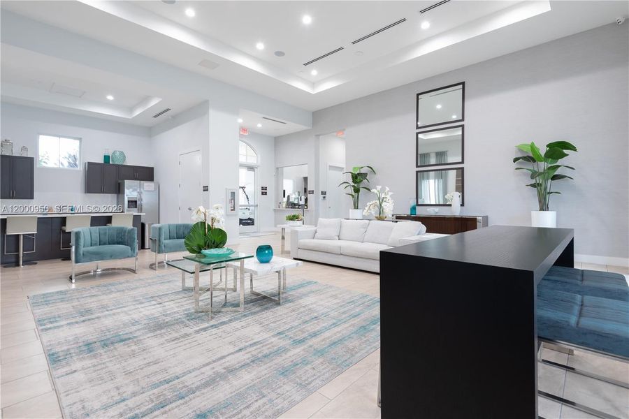 Furnished interior view inside a new home in , Homestead (Image 5). Furnished interior view inside a new home in , Homestead (Image 5).